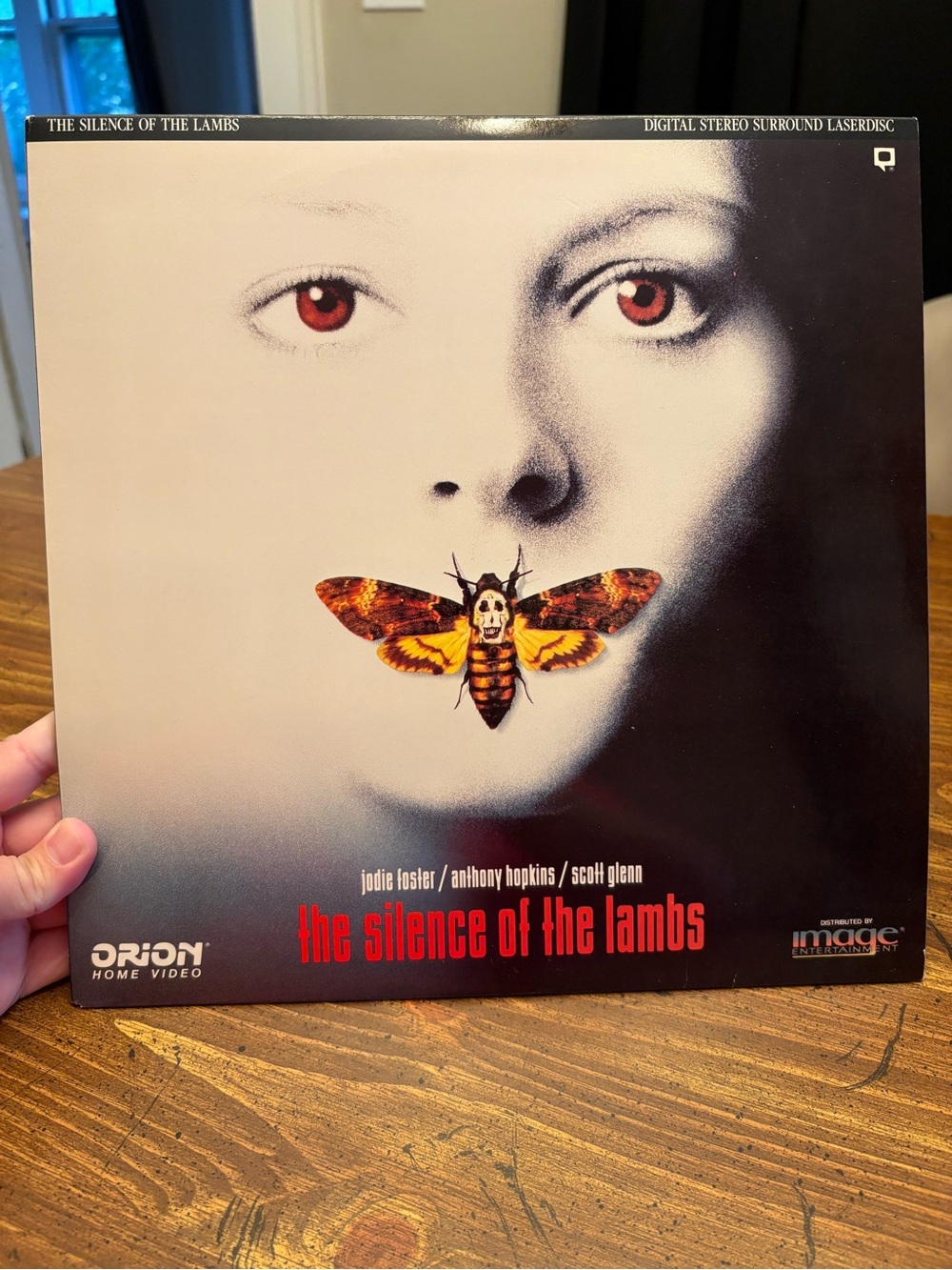 The Silence of the Lambs Movie LaserDisc